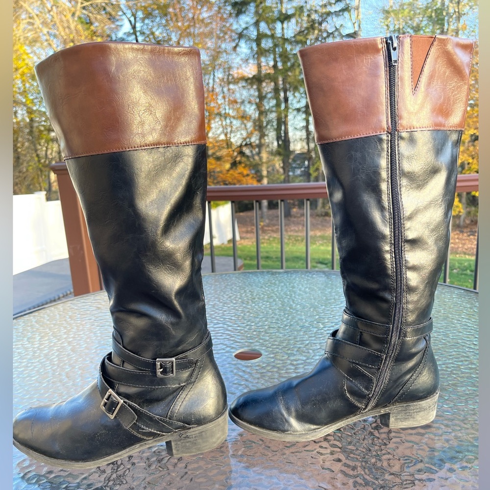 Sonoma black knee high boots